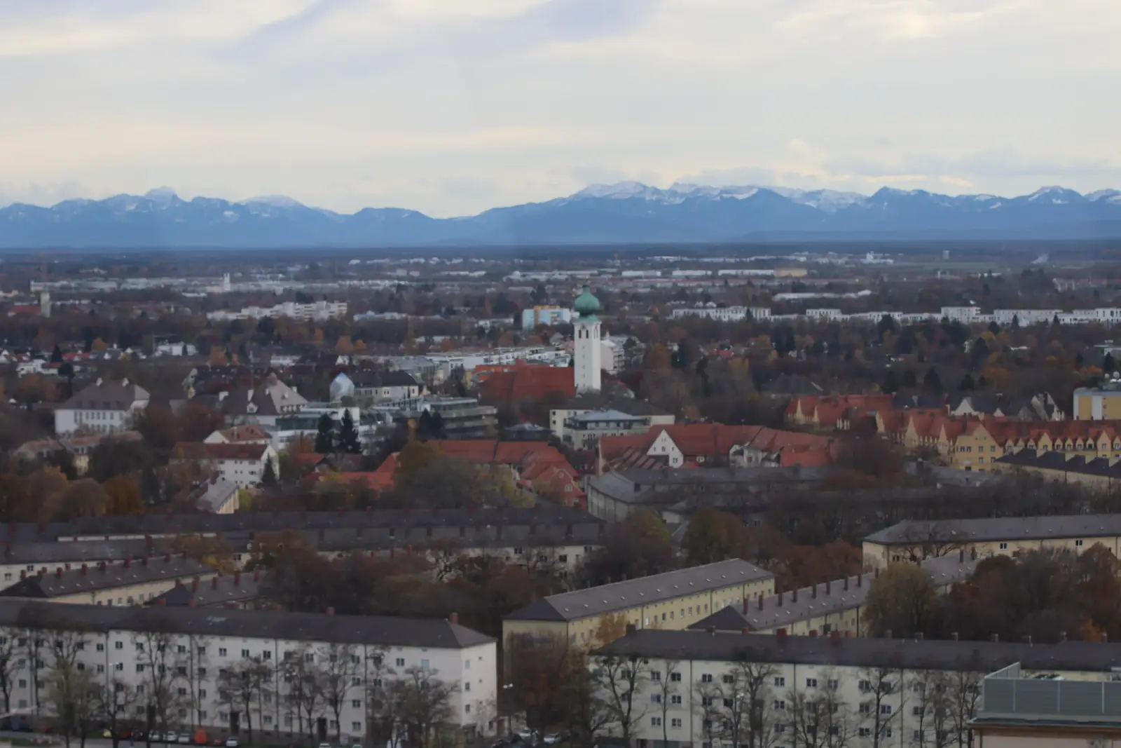 Blick auf Ramersdorf München